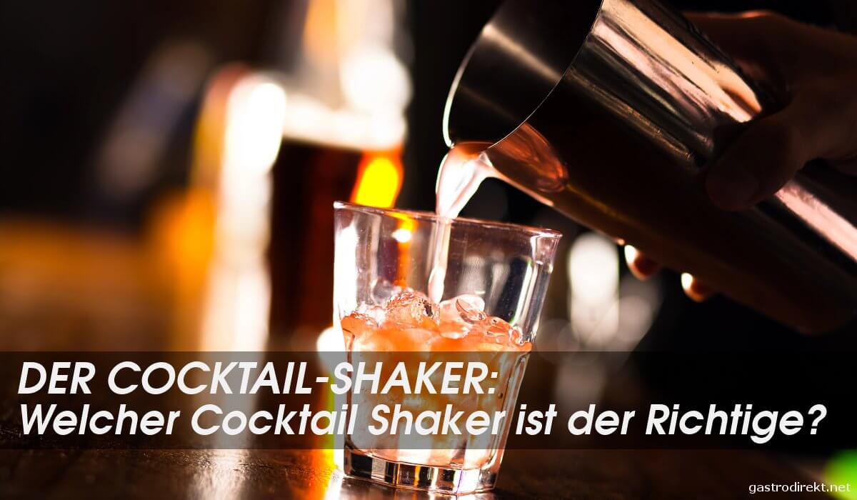 Perfekte Cocktails mixen: Welcher Cocktail Shaker ist der Richtige für Ihre Bar?