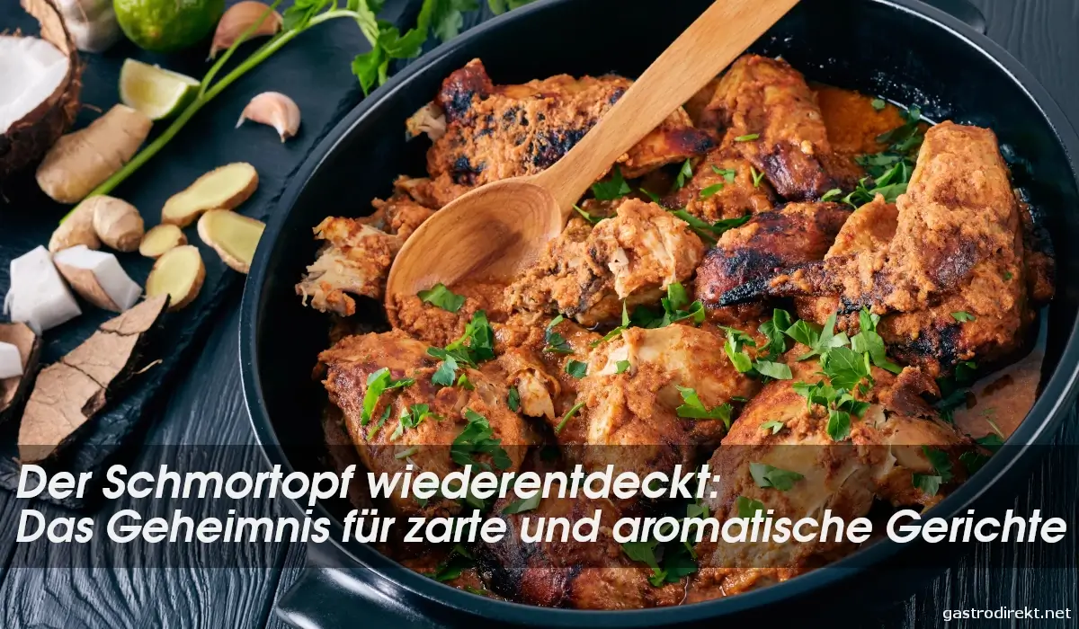 Schmortopf: Das Geheimnis für zarte und aromatische Gerichte in der Gastronomie